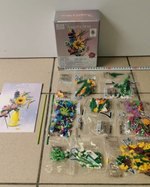 KLOCKI  KWIATY ANGELS LOVE 6782059