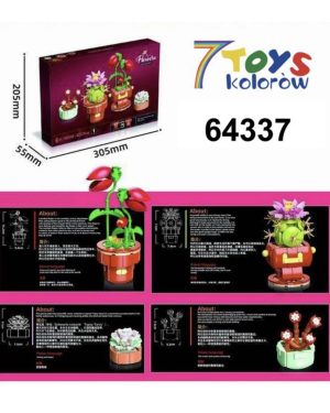 KLOCKI KWIATY FLOWERS 6782102