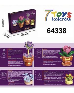 KLOCKI KWIATY FLOWERS 6782103