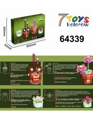 KLOCKI KWIATY FLOWERS 6782104