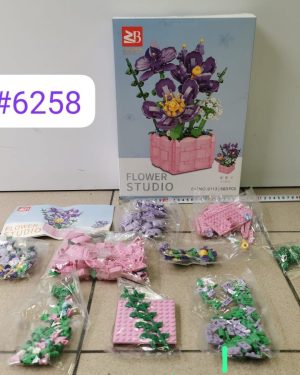 ZABAWKA Klocki kwiaty 6782120