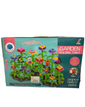 Klocki Konstrukcyjne Ogród Kwiatki _ Zestaw Do Zbudowania Kwiatowej Kompozy 6782126