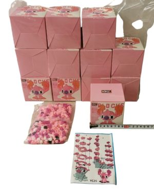 KLOCKI 3D STICH RÓŻOWY 6782129