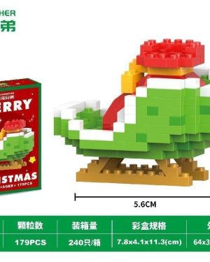 KLOCKI 179PCS SANKI DLA MIKOŁAJA 6782156