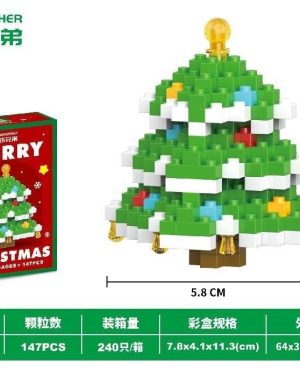 KLOCKI 147PCS CHOINKA 6782158