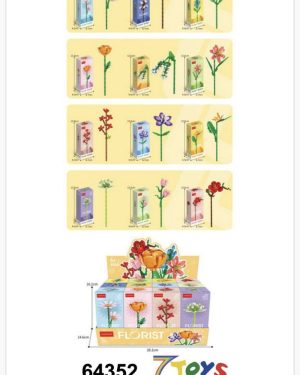 ZABAWKA KLOCKI FLORIST 6782171