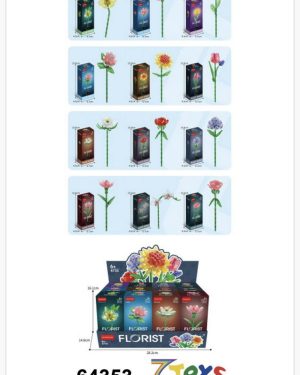 ZABAWKA KLOCKI FLORIST 6782172