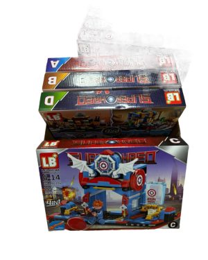 ZABAWKA KLOCKI SUPERHERO 6782197
