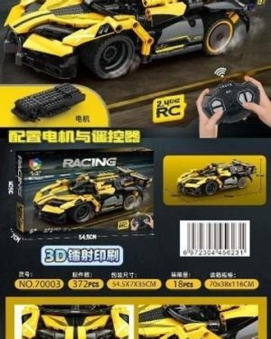 Klocki 372 pcs RACING R/C CAR 6782216