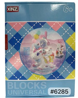 Klocki jenozec Jednorożec i astronauta 4692pcs 6782223