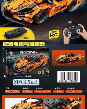 Klocki 366pcs RACING R/C CAR 6782227
