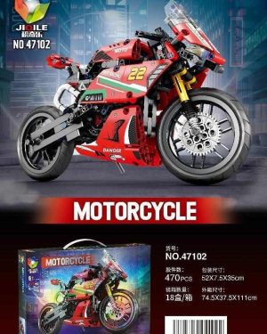 Klocki techniczne motocykl górski 470pcs 6782233