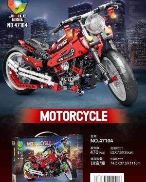 Klocki techniczne motocykl górski 470pcs 6782234