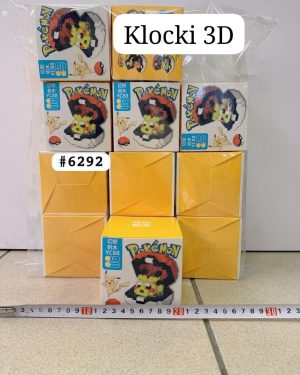 Zabawka  klocki 3D Pokémon 6782260