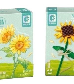 Klocki Sluban Flowers słoneczniki Kwiaty 6782273