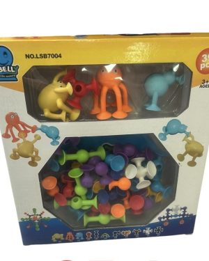 SILIKONOWE KLOCKI PRZYSSAWKI 39PCS 6782309