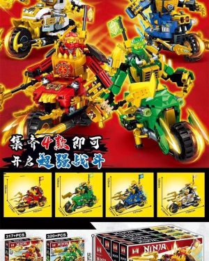 ZABAWKA KLOCKI NINJA 6782322