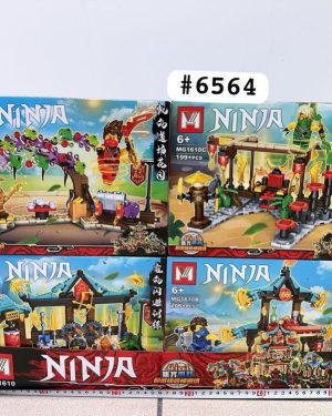 Zabawka klocki Ninja 4w1 6782332