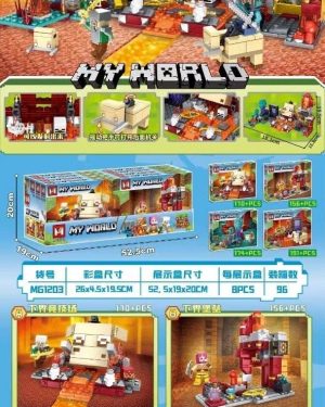 ZABAWKA KLOCKI MYWORLD 6782335