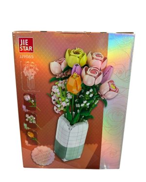 klocki kwiaty bukiet 6782381