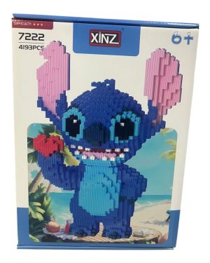 ZESTAW FIGURKA KLOCKI LILO & STITCH 4193 ELEMENTÓW Nauka PREZENT 6782427