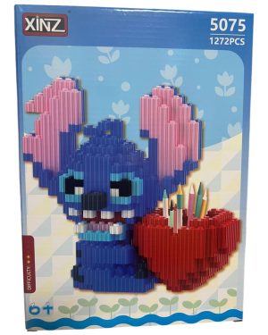 ZESTAW FIGURKA KLOCKI LILO & STITCH 1272 ELEMENTÓW Nauka PREZENT 6782428