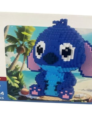 KLOCKI 3D DUŻA FIGURKA STITCH NIEBIESKI ZESTAW KLOCKÓW 3454 EL 6782433