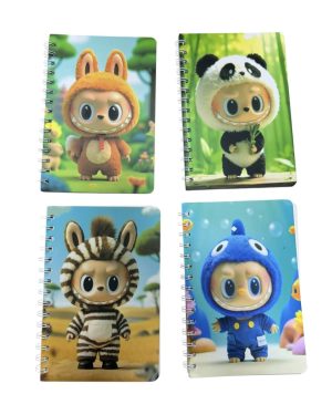 Spirala z twardą okładką labubu 6782444