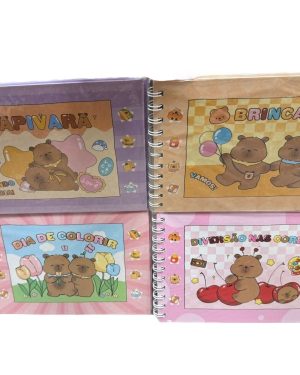 Spirala z twardą okładką kapibara 6782445