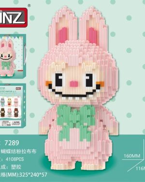 KLOCKI KONSTRUKCYJNE LABUBU ZESTAW KLOCKÓW ZABAWKA DLA DZIECI NA PREZENT 6782458