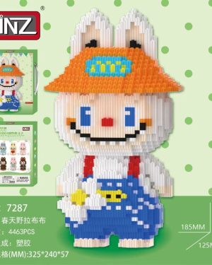 KLOCKI KONSTRUKCYJNE LABUBU ZESTAW KLOCKÓW ZABAWKA DLA DZIECI NA PREZENT 6782459