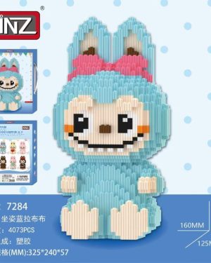 KLOCKI KONSTRUKCYJNE LABUBU ZESTAW KLOCKÓW ZABAWKA DLA DZIECI NA PREZENT 6782462