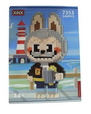 KLOCKI KONSTRUKCYJNE LABUBU ZESTAW KLOCKÓW ZABAWKA DLA DZIECI NA PREZENT 6782490