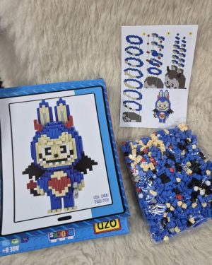 KLOCKI KONSTRUKCYJNE LABUBU ZESTAW KLOCKÓW ZABAWKA DLA DZIECI NA PREZENT 6782492