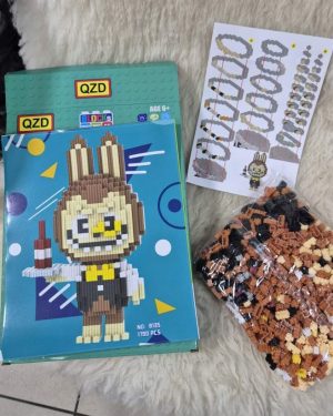 KLOCKI KONSTRUKCYJNE LABUBU ZESTAW KLOCKÓW ZABAWKA DLA DZIECI NA PREZENT 6782493