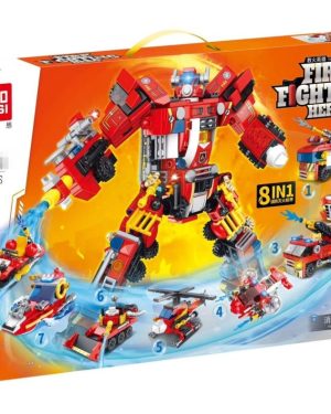 ZABAWKA KLOCKI KONSTRUKCYJNE ROBOT 8w1 6782522