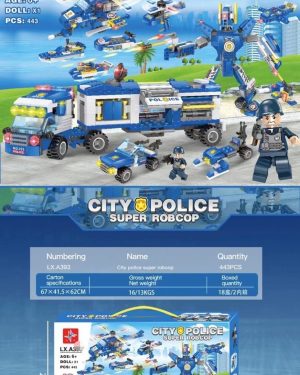 ZABAWKA KLOCKI CITY POLICE 6782525