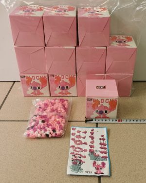 Klocki 3D Stich różowy 6782546