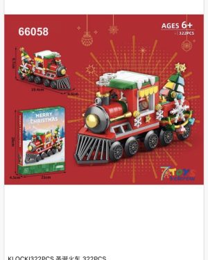 Zestaw klocki świąteczne dla dzieci 6782634