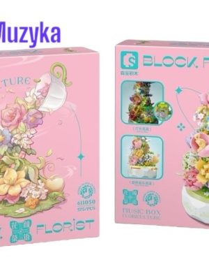 Klocki Sluban Flowers słoneczniki Kwiaty 6782654