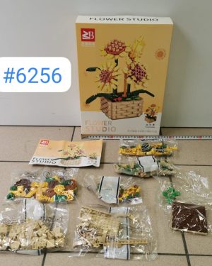 ZABAWKA Klocki kwiaty 6782669