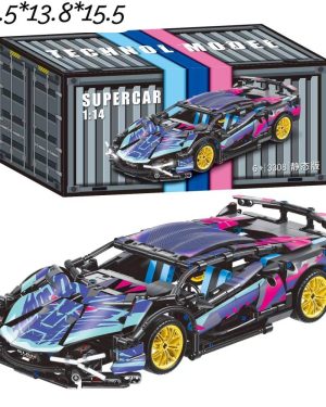 Zestaw Klocków Mega LAMBORGHINI CYBERPUNK Klocki Samochód . 6782784
