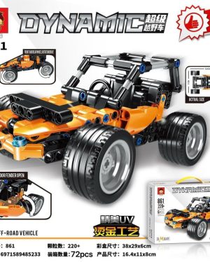 KLOCKI 220PCS+ DYNAMIC SENSATION 6782807