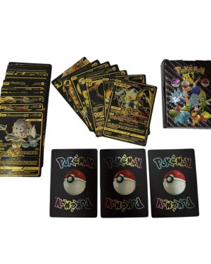 CZARNE KARTY POKEMON ZESTAW 55SZT 6783270