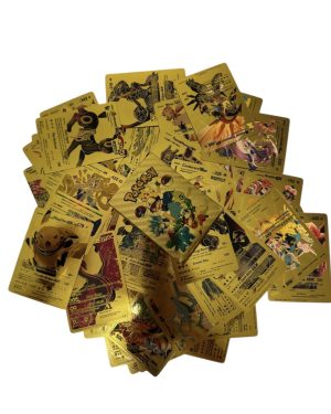 ZOŁTE KARTY POKEMON ZESTAW 55SZT 6783274