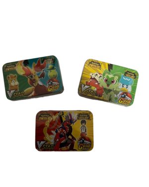 KARTY POKEMON SCARLET  $ VIOLET VSTAR+ METALOWE PUDELKO 42 KARTY 6783291
