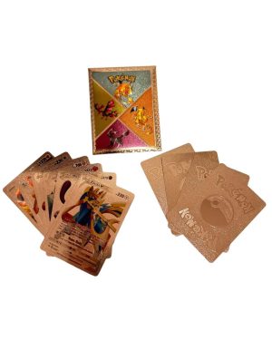 ROZOWY KARTY POKEMON  ZESTAW 10 KARTY 6783300