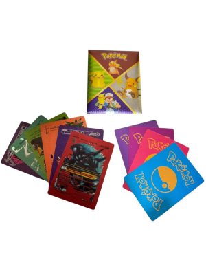 KOLOROWE KARTY POKEMON  ZESTAW 10 KARTY 6783301