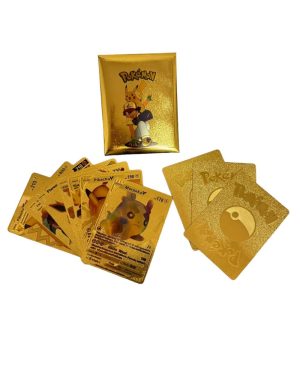 ZŁOTE KARTY POKEMON  ZESTAW 10 KARTY 6783307
