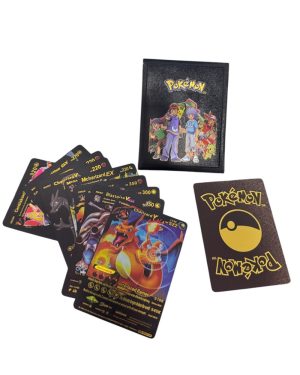 CZARNY KARTY POKEMON  ZESTAW 10SZT 6783310